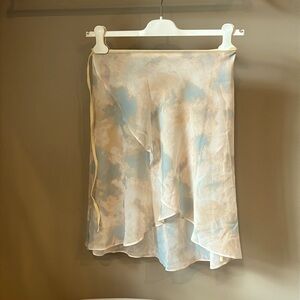 Ballet wrap skirt water color